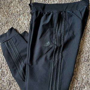 Adidas Black Joggers - Size Small